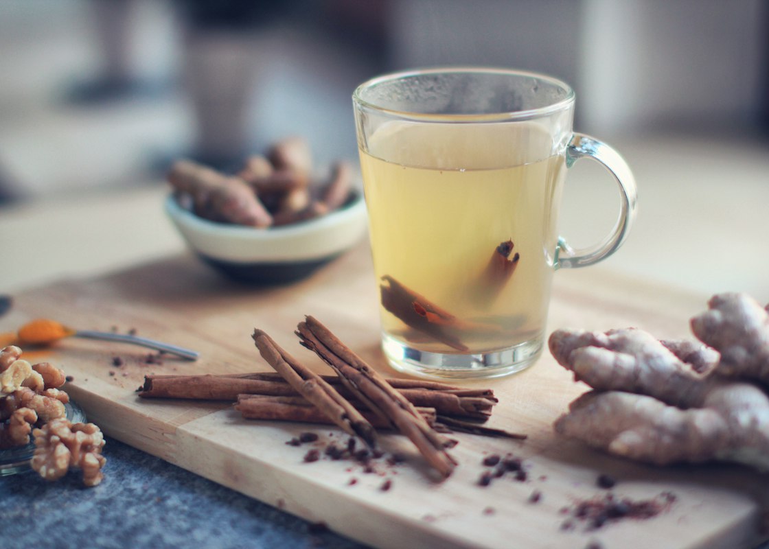 Mezcla de hierbas secas para infusiones